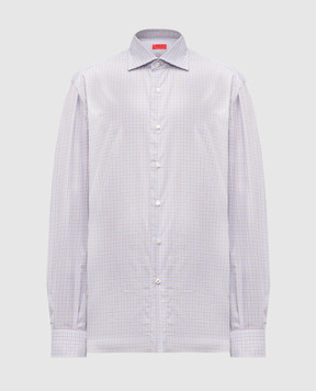 ISAIA Рубашка в клетку IM10TCKM496