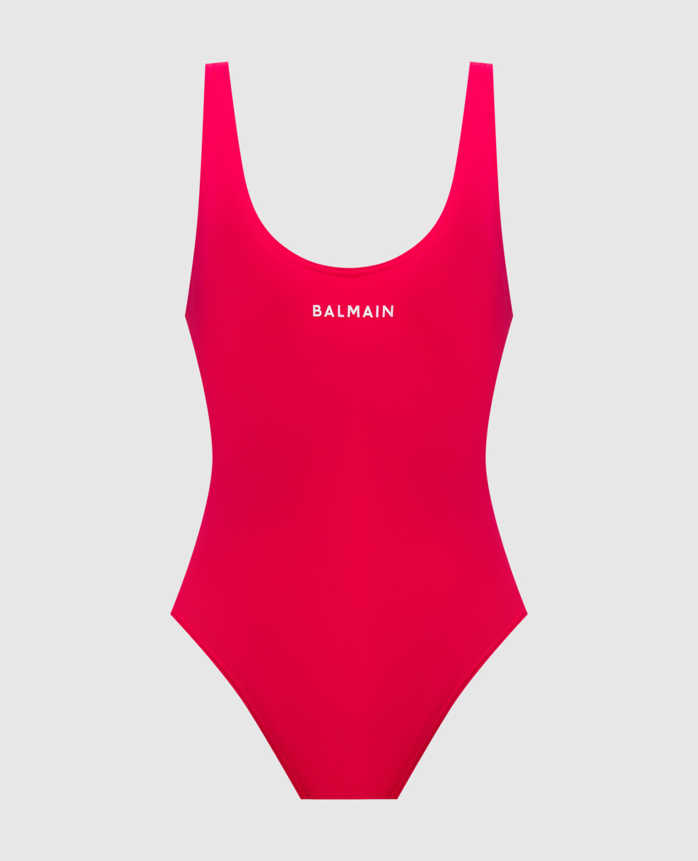 Розовый купальник с принтом логотипа