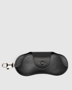 Dolce&Gabbana Черный кожаный футляр для очков BP3477A3P17