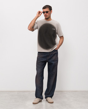 Maison Margiela MM6 Сині джинси з вінтажним ефектом SH2LA0052M30055