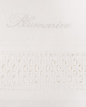 Blumarine Home Біла скатертина Porcellana з вишивкою W0000250027