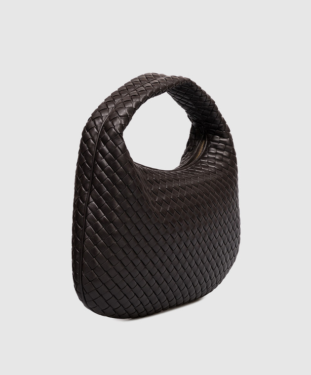 Bottega Veneta Коричневая кожаная сумка-хобо Veneta 873189V66V0 изображение 3