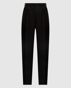 Magda Butrym Коричневі штани з вовною PANTS02151926