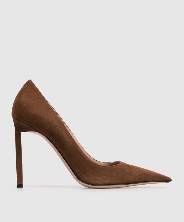 Tom Ford Коричневые замшевые туфли W3802LGO038P