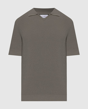 Brunello Cucinelli Футболка цвета хаки M29400015