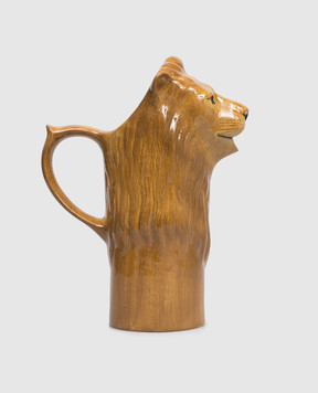 Quail Ceramics Коричневый керамический кувшин Lion 1110