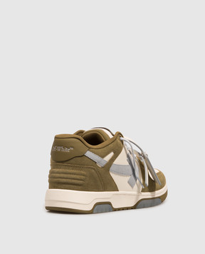 Off-White Кожаные кроссовки Out Of Office с тиснением логотипа OF05730310