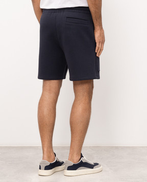 Mackage Сині шорти Elwood з фактурним логотипом ELWOODR