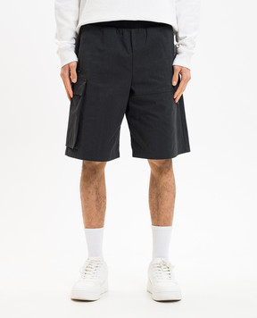 Heliot Emil Чорні шорти карго Pulsar M10224