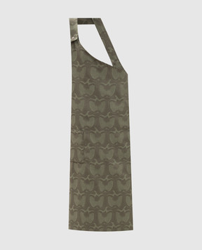 Le Jacquard Fraincais Зелений фартух Braise з бавовни 31697