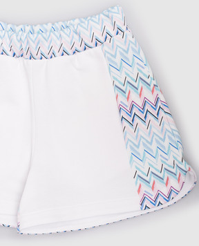 Missoni Дитячі білі шорти в принт MY6A21Z3183810