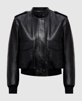 Tom Ford Чорна шкіряна куртка CSL805LEX476