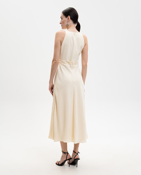 Givenchy Желтое платье с шелком BW22NN16A1