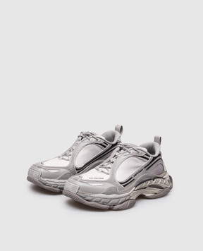 Balenciaga Серые кроссовки Triple S.2 с эффектом градиента 865849WTR2G