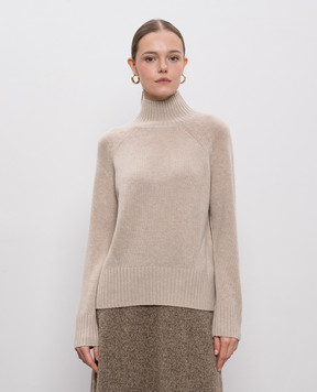 Allude Бежевий светр з вовни та кашеміру 25517104