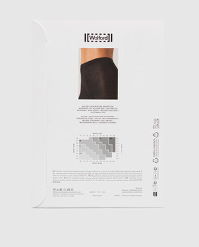 Wolford Коричневые колготки с шерстью 100 den 11310