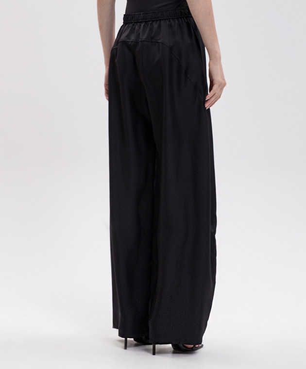 Alexander Wang Черные брюки из шелка 1WC4264053 изображение 4