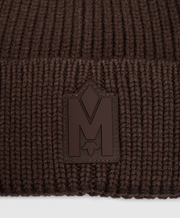 Mackage Коричнева шапка з вовною JUDEMZ зображення 4