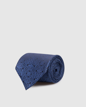 Stefano Ricci Краватка із шовку Luxury у візерунок CCXG154008