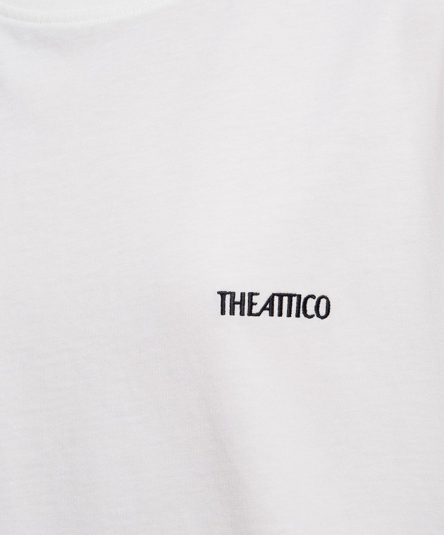 The Attico Біла футболка 261WCT00350JJJ025AA зображення 5