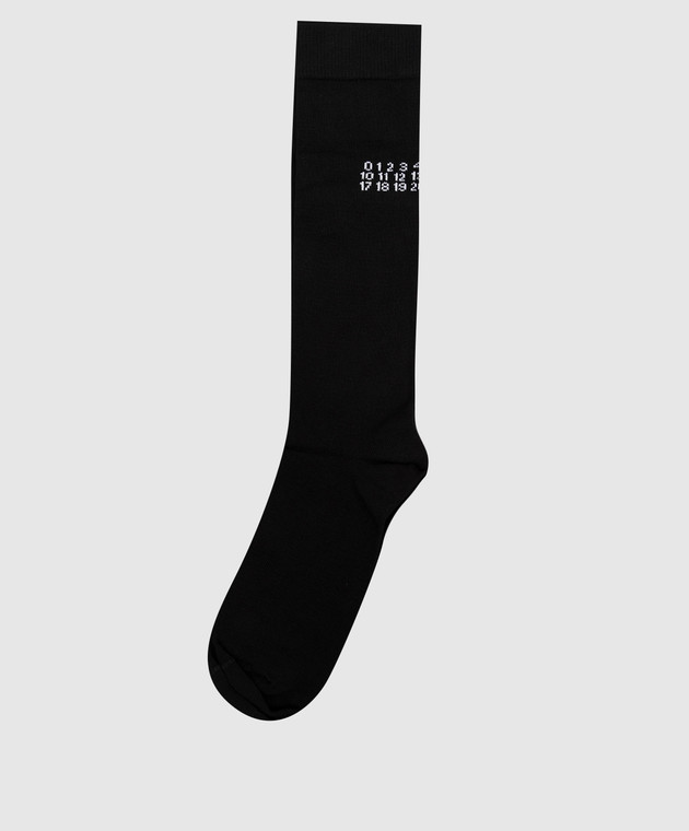 Maison Margiela MM6 Детские черные гольфы M61118MM045 изображение 2