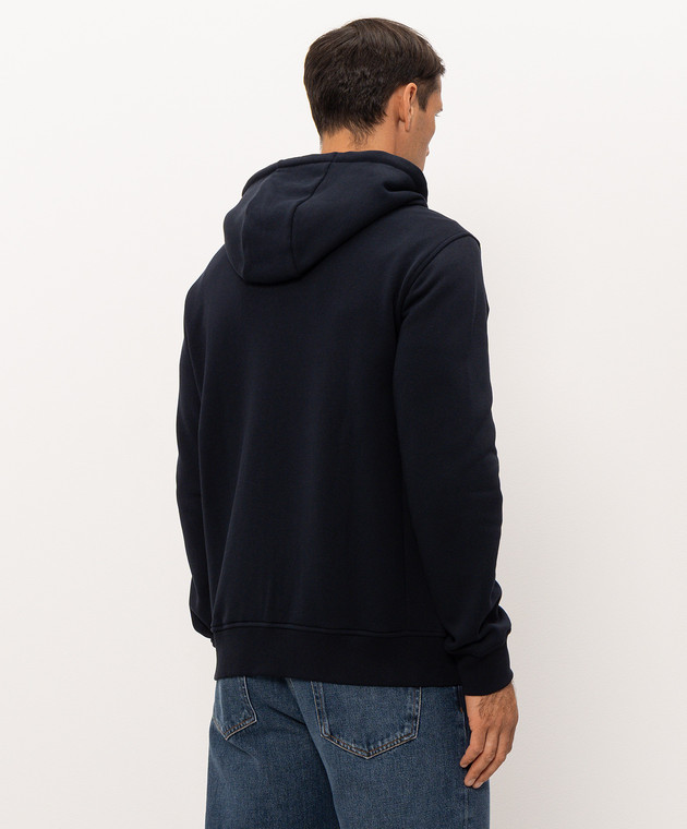 Trussardi Синяя утепленная спортивная куртка G8508000256NMF518F09 изображение 4