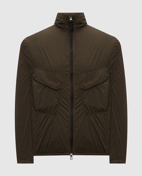 Stone Island Зеленая куртка с логотипом патча L2S15Q100021S0474