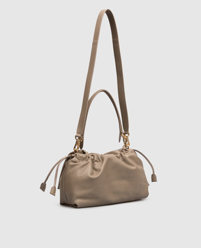 Fendi Коричневая кожаная сумка Baguette Soft 8BR857B1ZK