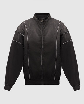 Off-White Черная спортивная куртка 44MBD05MS26F002