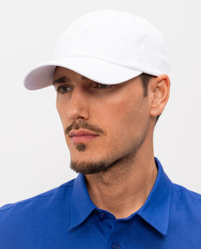 Vilebrequin Белая кепка с вышивкой эмблемы PSNU2401