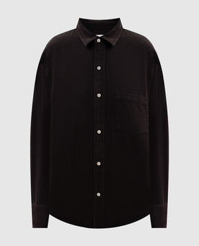 CITIZENS OF HUMANITY Коричневая джинсовая рубашка Carter 94693021