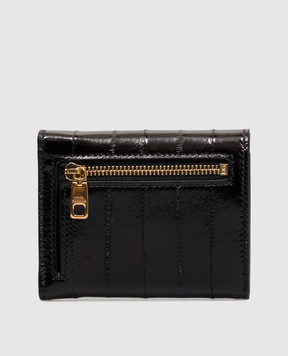 Dolce&Gabbana Черный кожаный портмоне с пластиной логотипа BI0770A8B08