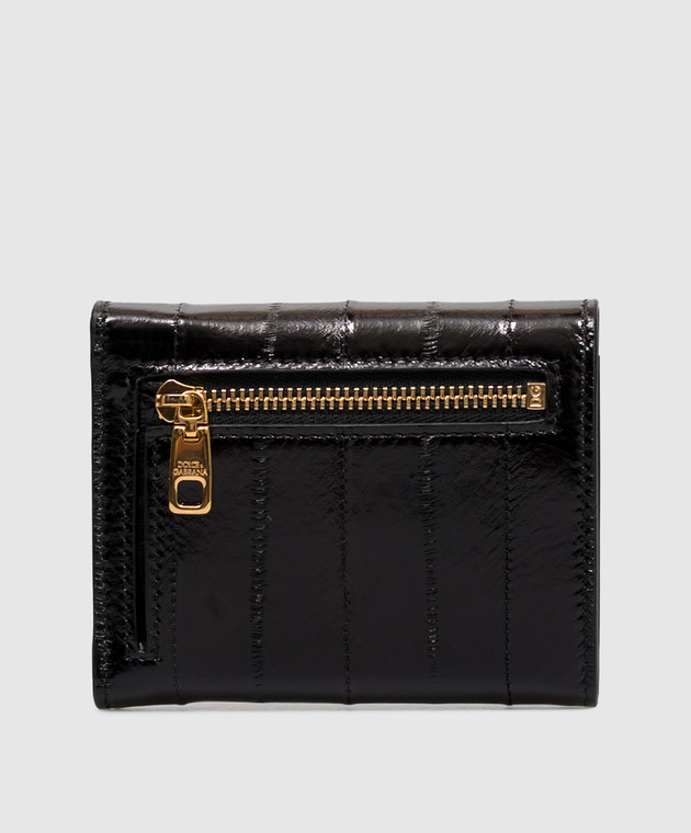 Dolce&Gabbana Черный кожаный портмоне с пластиной логотипа BI0770A8B08 изображение 2