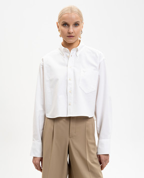 Ami Paris Біла сорочка з емблемою FSH770CO0031