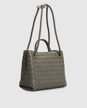 Bottega Veneta Зелена шкіряна сумка Andiamo 766014VCPP1