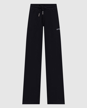 Off-White Чорні спортивні штани 2FH00338B