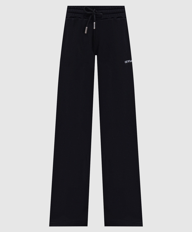 Off-White Чорні спортивні штани 2FH00338B