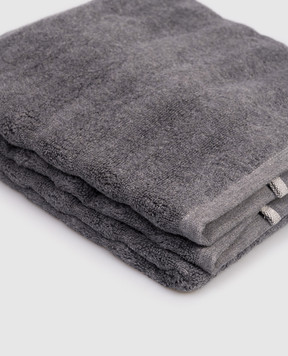 Hamam Сірий махровий рушник для ванної ASH RIBBED ASHRIBBEDBATHTOWEL