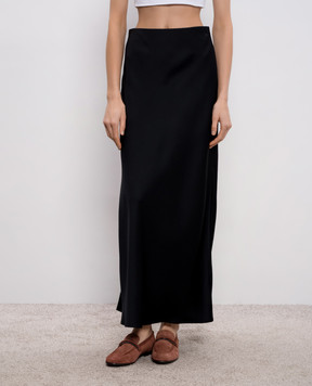 Brunello Cucinelli Чорна спідниця максі M0H38G3396