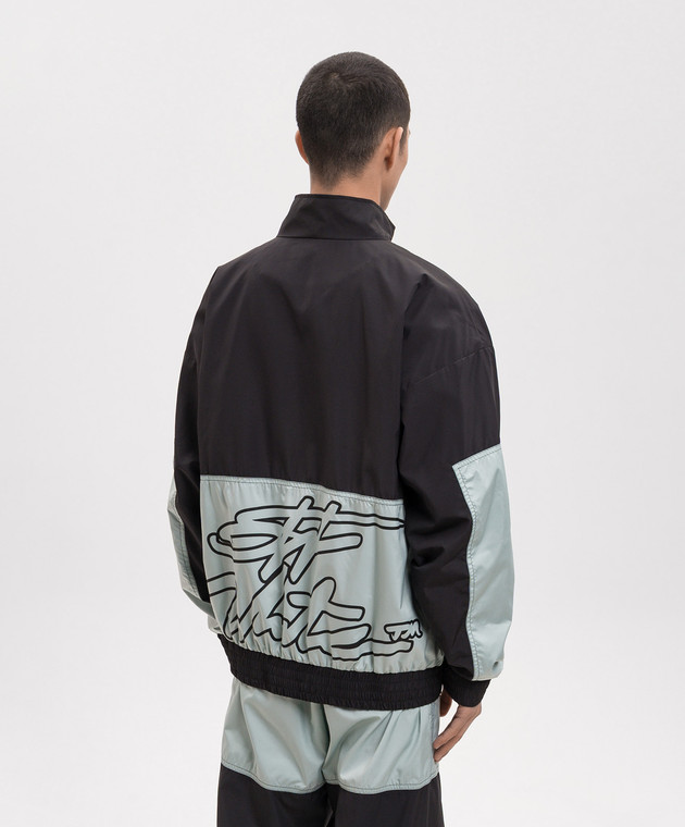 Off-White Вітровка з принтом логотипа 44MBD05LS26F001 зображення 4