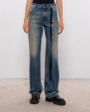 Ann Demeulemeester Синие джинсы Vive B0013781FA769