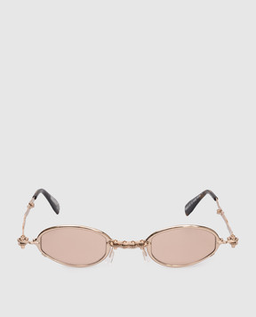 Kuboraum Золотисті складні сонцезахисні окуляри H81 KRSH81PG0000004P