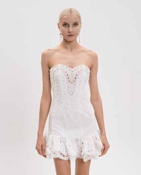 Charo Ruiz Біла сукня міні Salty 263600