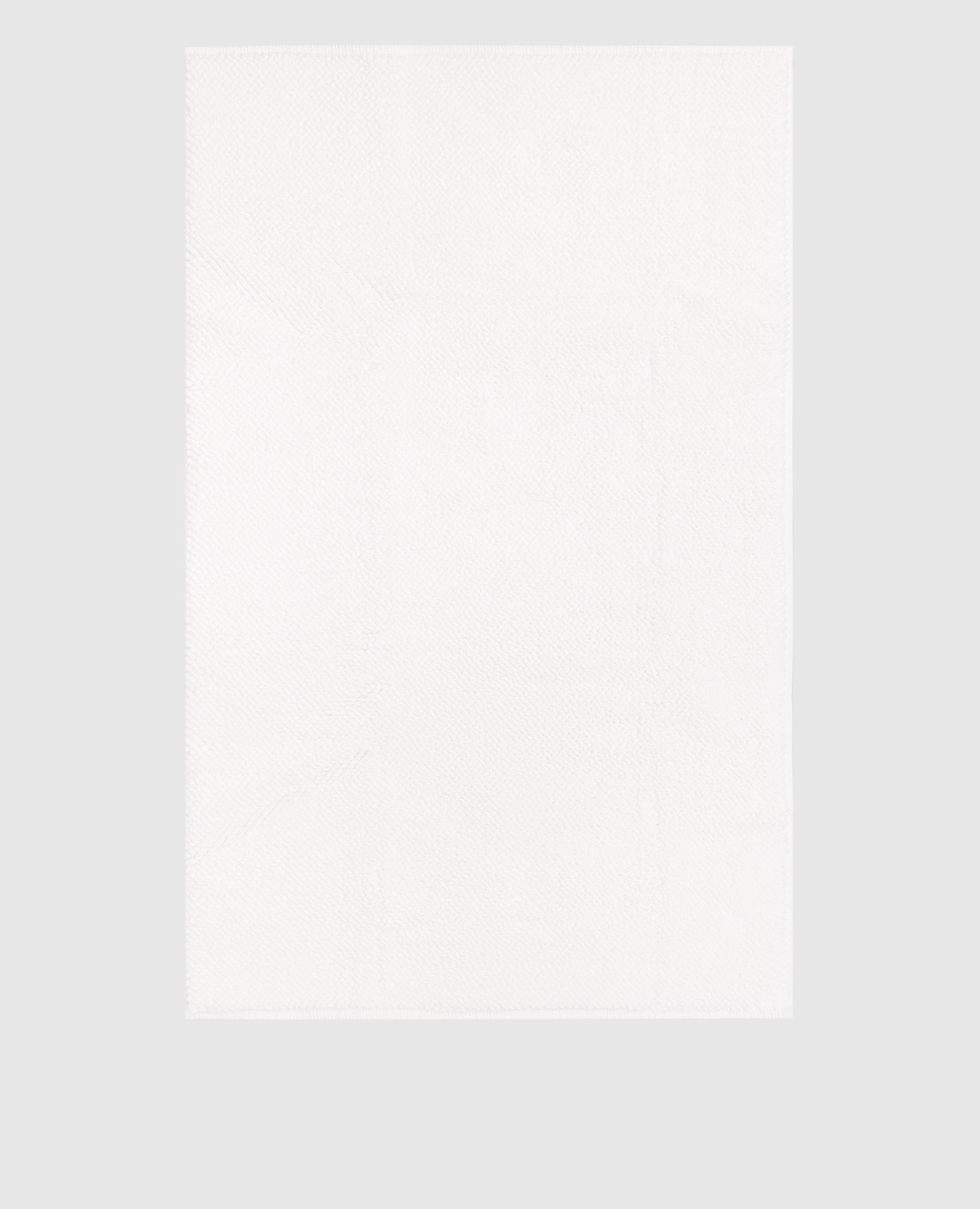 Белый коврик для ванной комнаты Pera Woven