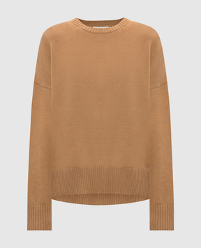 Loulou de Saison Коричневый свитер ANTON из кашемира ANTON