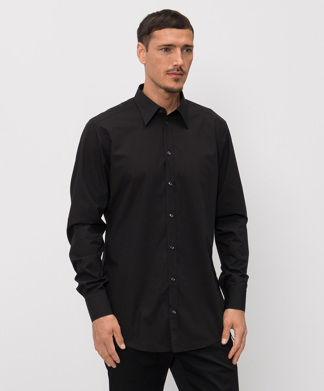 Dolce&Gabbana Чорна сорочка Martini G5ML1TFU5T9 зображення 3