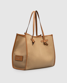 Gianni Chiarini Коричнева сумка-тоут MARCELLA BS6850COMMCNVSE