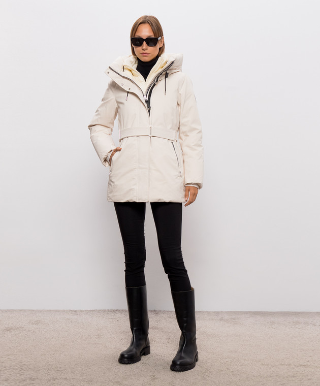 Mackage Бежева пухова куртка Jeni JENINFZ зображення 2