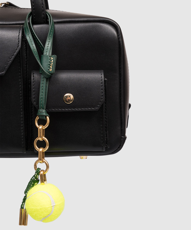 Bally Зеленый брелок для сумки в форме теннисного мяча WLK01FVT961 изображение 2