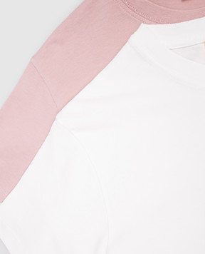 Off-White Набор детских футболок с логотипом и логотипом 44G2B001S26J001